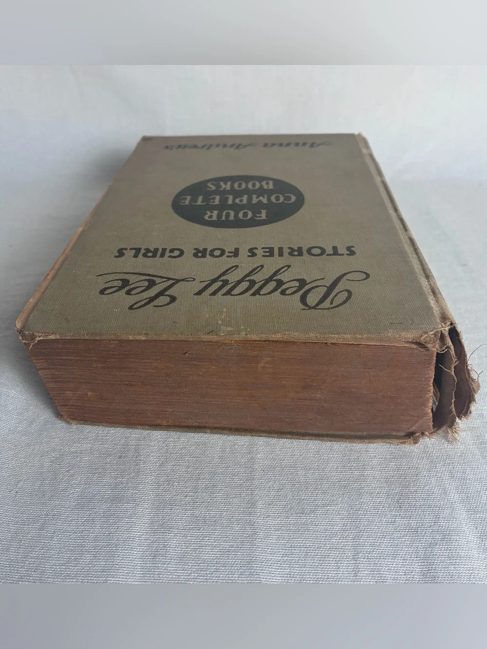Vintage 1936 Peggy Lee Stories for Girls Hardcover Book 4 Complete Books 1 Volum